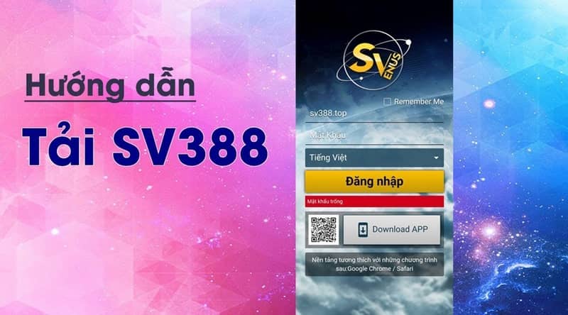 Hướng dẫn tải app SV388 cho hệ điều hành IOS
